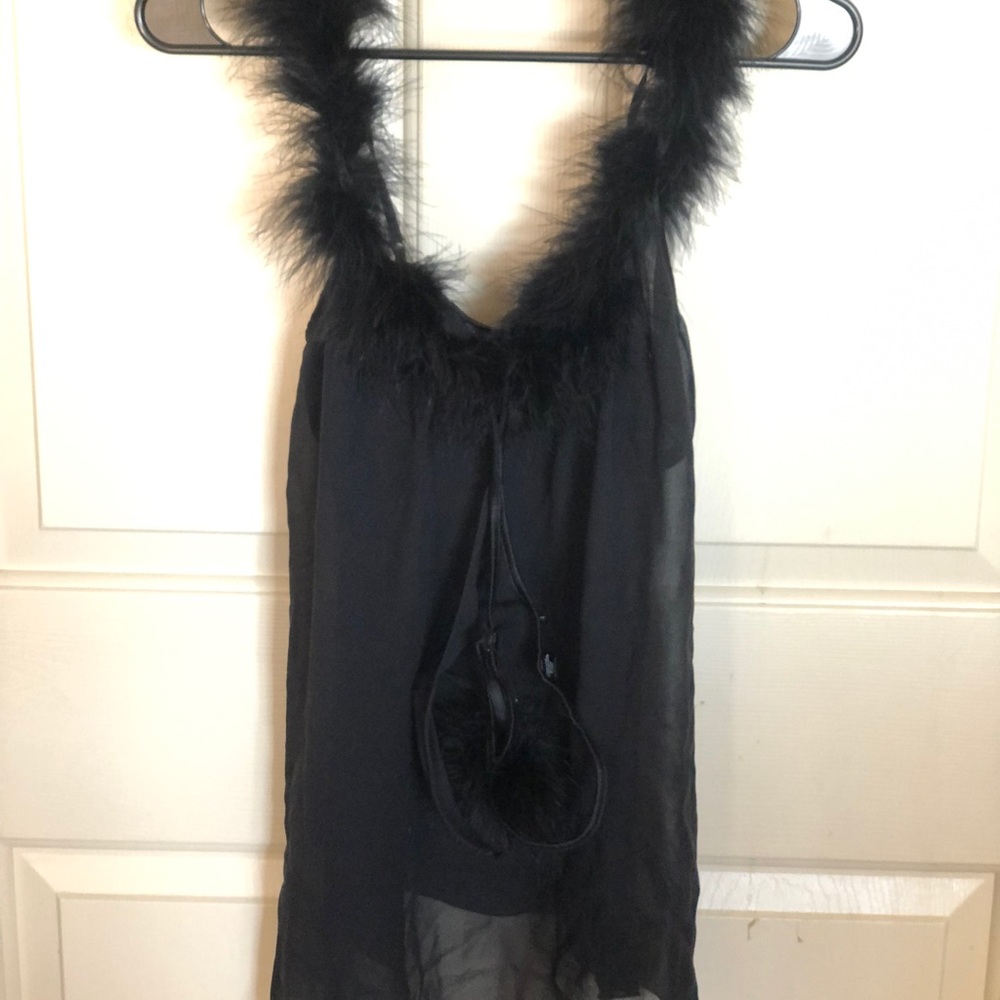 Lisa’s Folly Negligee+ Thong Set